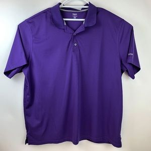 Reebok Golf Polo Shirt, Men's Size 3XL, Purple